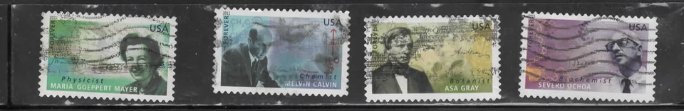 USA 2011 used set American Scientistst Condition Fine - Image 1 of 1