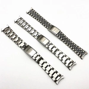 19mm Curved End Bracelet Steel Watch Band Strap For Snxs80/79//75/73/79k/77k - Picture 1 of 11