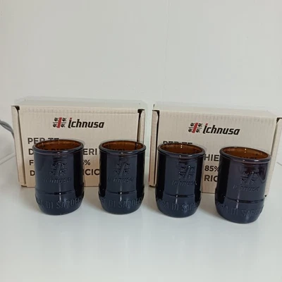 Set 4 Bicchieri Ichnusa Ambrati Edizione 2024 - Immagine 1 di 4