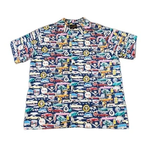 VINTAGE Classic Car Shirt Mens Extra Large Porsche Ford Corvette Dodge Adult A49 - Picture 1 of 13