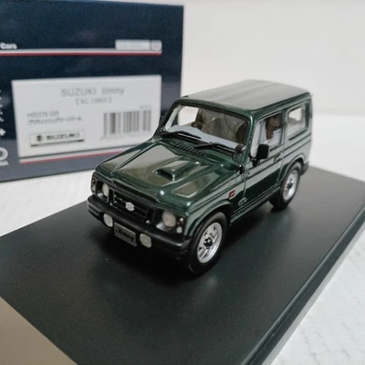 Hi Story 1:43 Suzuki Jimny XC 1997 Green Jim 4WD Off road Vehicle Model - Image 1 of 4