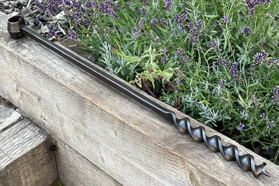 Vintage Sheffield 1-1/8" T Handled Hand Auger Drill Bit 27-1/2" Long Hole Boring - Image 1 of 4