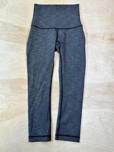 Lululemon Mädchen Größe 2 Leggings Stil Punkte C60416 grau - Bild 1 von 9