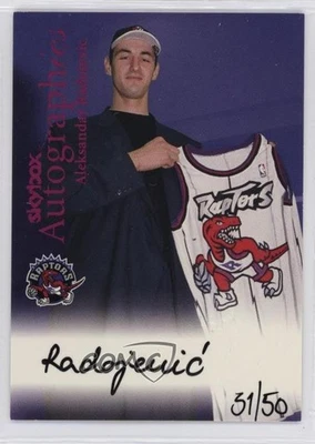 1999-00 Skybox Premium Autographics /50 Aleksandar Radojevic Rookie Auto RC - Image 1 of 2