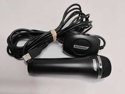 Logitech Konami Negro Micrófono USB MIC A-0060A Xbox 360, PS3, Wii y PC Foto 1 de 4