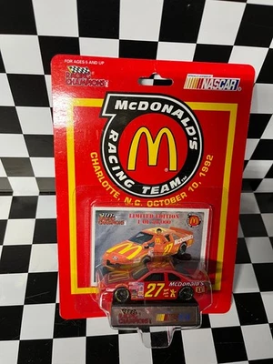 Racing Champions Charlotte 1992 Hut Stricklin #27 Ford escala 1:64 diecast Foto 1 de 2