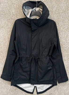 Burton Dryride Womens Medium Black Hooded Shell Full Zip Coat Jacket - Image 1 of 4