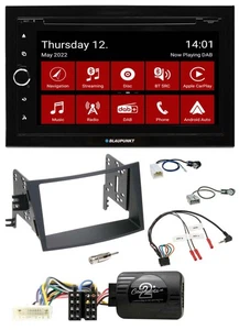 Blaupunkt Lenkrad DVD Bluetooth DAB 2DIN USB Autoradio für Subaru Legacy Outback - Bild 1 von 13