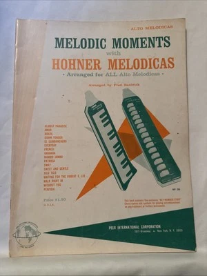 HOHNER HARMONICAS Melodic Moments Sheet Music Book - Image 1 of 4