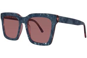 RetroSuperFuture Aalto KLM/R SP18 Sunglasses Blue Pearl/Pink Square Shape 54mm - Picture 1 of 5