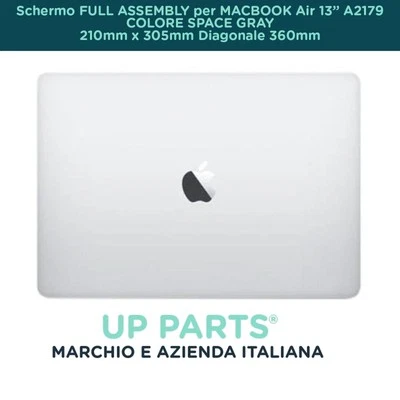 Display per MacBook Air 13 2020 A2179 EMC 3302 MWTK2xx/A - Immagine 1 di 4