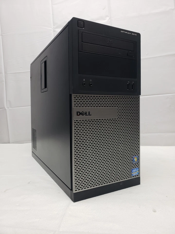 Dell Optiplex 3010 Desktop Computer Intel i3-3220 3.3GHz 4GB RAM Win10 1tb HDD - Image 1 of 4