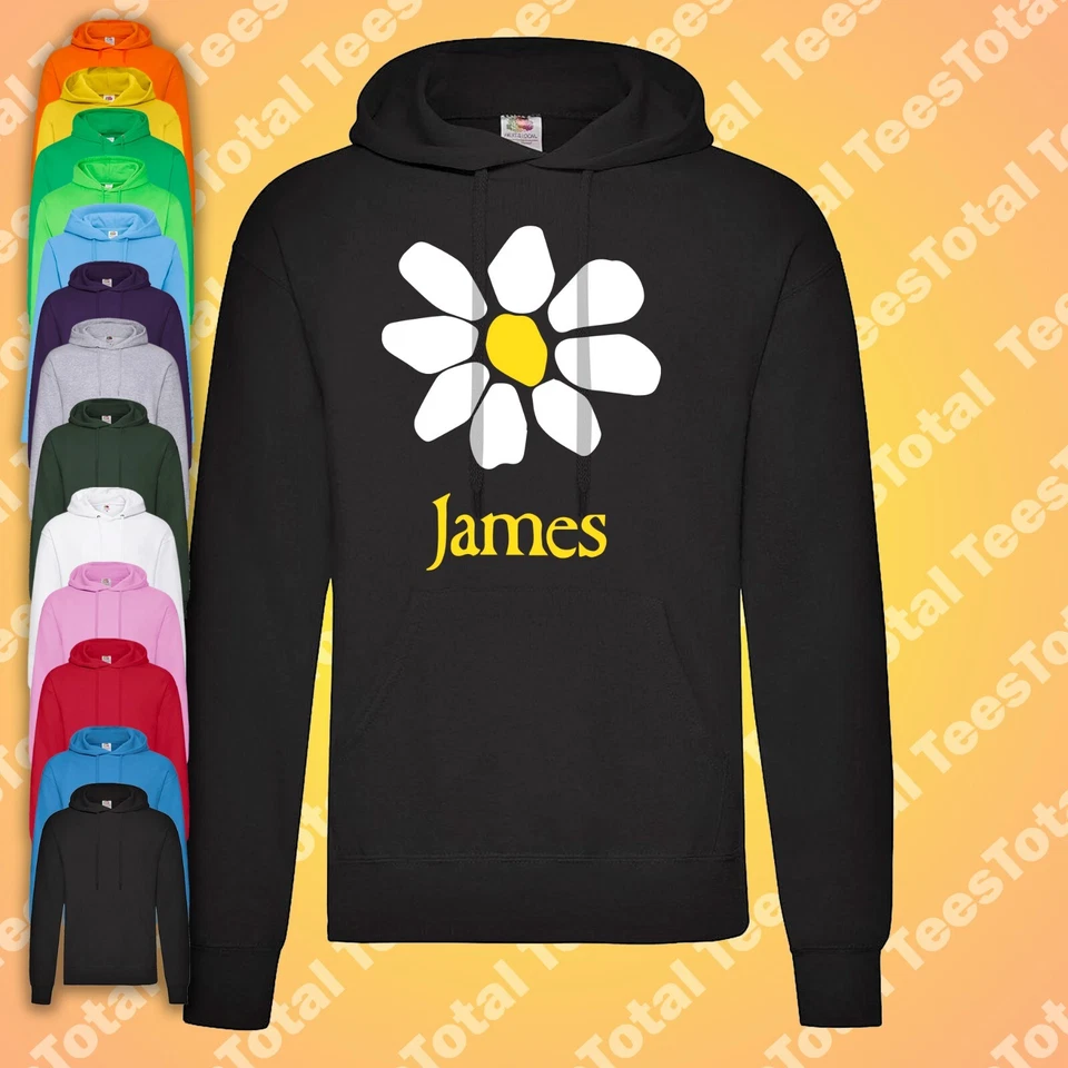 James The Band Tim Booth Daisy Hoodie 1990s Madchester Happy Mondays Oasis - Image 1 of 1