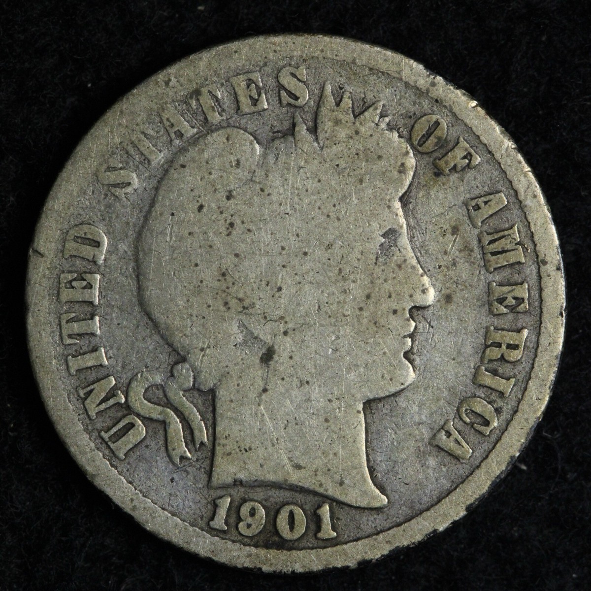 1901 Year Barber US Dimes (1892-1916) for sale | eBay