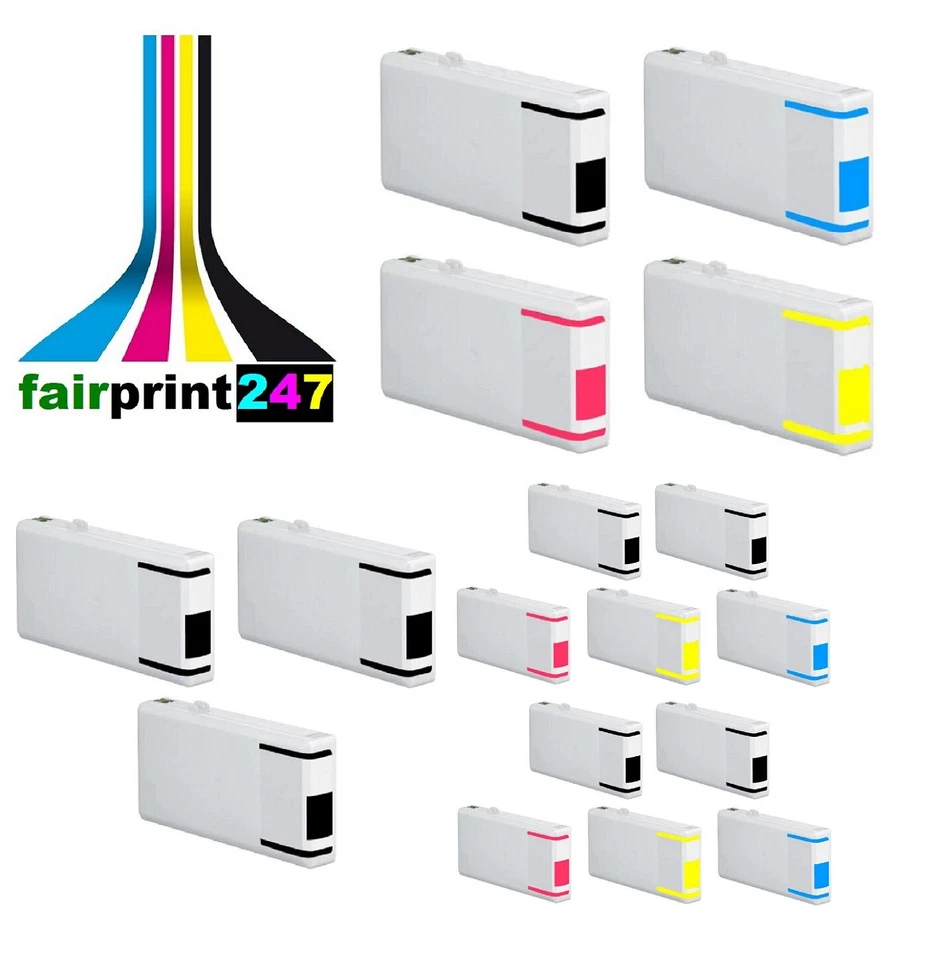 Cartucce per Epson sostituiscono T7011 T7012 T7013 T7014 no riempimento XXL o... - Immagine 1 di 1