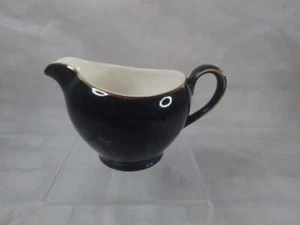 Alfred Meakin Black Creamer Jug - Picture 1 of 6