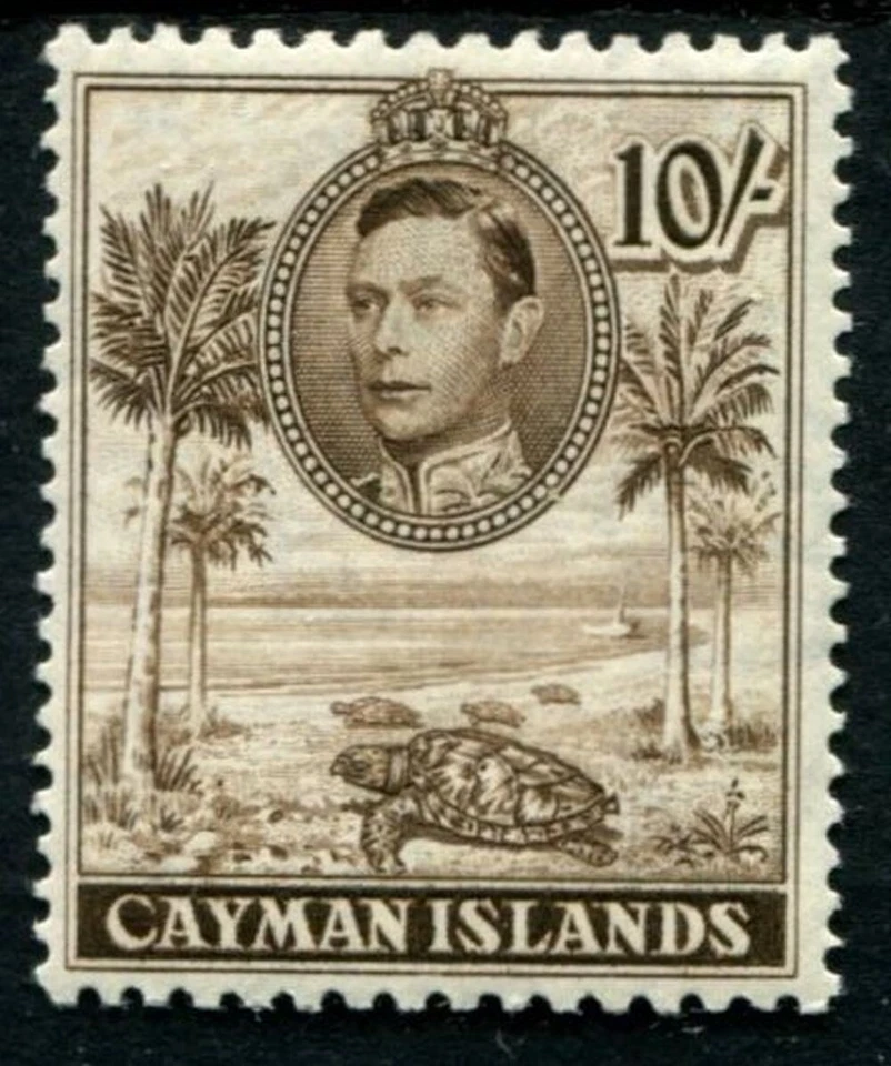 Islas Caimán 1938 10/- SG126 MNH Foto 1 de 1