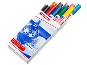 10er Set Edding 750 Lackmarker 10 versch. Farben Permanentmarker 2 - 4 mm - Bild 1 von 1