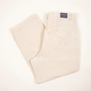 Vintage Lacoste Yachting Pants Wide Leg Deck Pants A22 - Picture 1 of 4