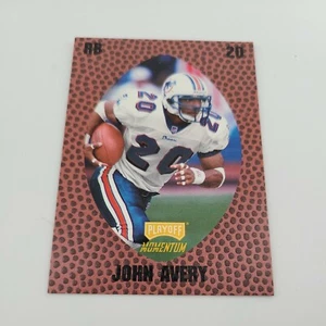 Carta Calcio 1998 Playoff Momentum John Avery #12 Miami Dolphins - Foto 1 di 2