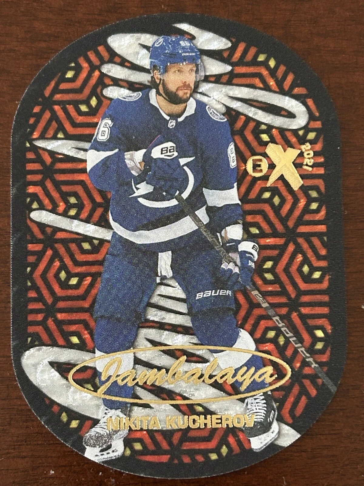 2020-21 Skybox Metal Universe Jambalaya Nikita Kucherov #10OF20