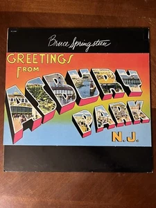 Bruce Springsteen Greetings From Asbury Park, N.J. 1973 Vinyl LP PC 31903 VG/VG+ - Picture 1 of 3