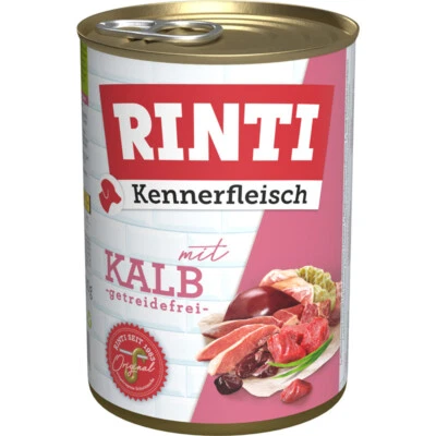 Rinti Kennerfleisch 400g Hundefutter | alle Sorten | Menge & Sorten frei wählbar - Bild 1 von 4