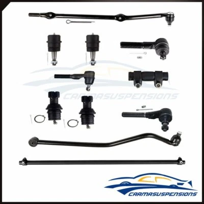 Para Jeep Grand Cherokee 1993-1998 4,0 L 11 piezas barras de amarre delanteras barra de oruga rótula Foto 1 de 4