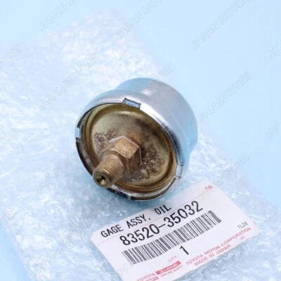 Nuevo medidor de presión de aceite de motor genuino OEM Toyota Corolla Land Cruiser 83520-35032 Foto 1 de 4