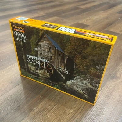 Kodacolor 1000件水轮拼图21001号(全新密封) — 第 1/2 张图片