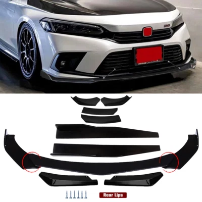 Coupe Sedan Car Front Bumper Lip Spoiler Splitter Body Kit For Honda Passport Foto 1 de 4