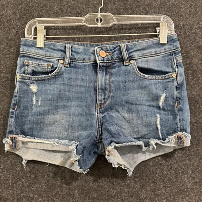 DL1961 Karlie бойфренд Jean шорты женщин 24 синий блюграсс отрезать - Изображение 1 из 4