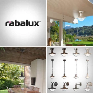 Rabalux Oslo Außen Pendelleuchte Deckenleuchte Wandleuchte Mediterran E27 IP44 - Bild 1 von 23