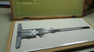 Precision Depth Caliper Fine Adjustment 0 - 200 SUHL #T203-1# - Picture 1 of 6