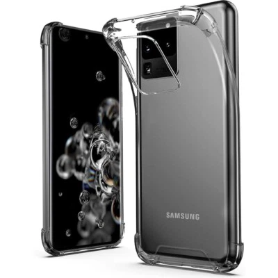 Cover CUSTODIA ANGOLI ANTI-SHOCK BORDI RINFORZATI per Samsung Galaxy S20 Ultra - Immagine 1 di 4