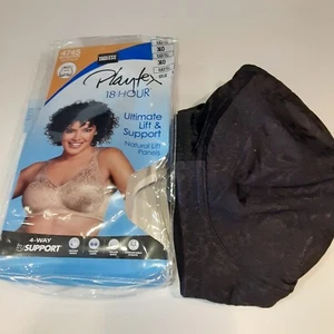 Playtex Black 18 hr sz 36D bra Ultimate lift & Support - Picture 1 of 3