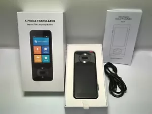 Language Translator 127 Languages AI Voice Translator W10 3.0 inch Touch Screen - Picture 1 of 6