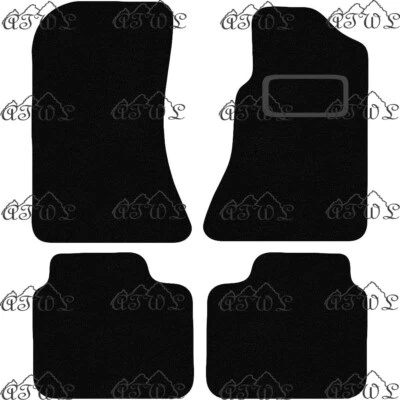 JUEGO DE TAPETES PARA COCHE ALFOMBRA NEGRA A MEDIDA VAUXHALL OMEGA 1994-2003. Foto 1 de 4