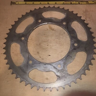 Honda 250 CR ELSINORE CR250-M CR250 later rear sprocket 51 tooth 6" hole spread — 第 1/4 张图片
