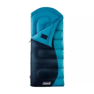 Coleman Montauk 40°F Big and Tall Sleeping Bag; color:Deep Ocean; Brand New! - Picture 1 of 4
