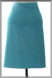 St John Strick Struktur Rock Aqua Salbei Silber Multi Größe 8 Neu ohne Etikett $ 695 - Bild 1 von 6