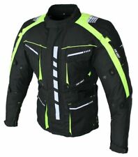 Produktbild - Herren Motorrad Textil Jacke Biker Polyester Sport Touring Jacke mit Protektoren