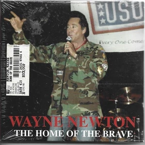 WAYNE NEWTON - THE HOME OF THE BRAVE - CD SINGLE!!  NEW!!! - Picture 1 of 2