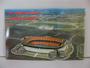 Cartolina Meadowlands Sports Complex 1977 Giants Stadium Ippodromo HTF RARA - Foto 1 di 2