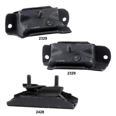 Juego de 3 piezas de montaje delantero izquierdo derecho y transmisión 2329x2 2448 para Ford Bronco F150 F100 Foto 1 de 4