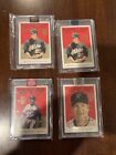 Lot 4 Topps Archives Signature Seriess Cracker Jack Cards Mulder Conine Cameron