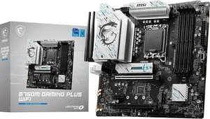 MSI B760M Gaming Plus WiFi Motherboard, mATX - Supports Intel 14th, 13th & 12... - Picture 1 of 13