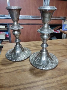Candelabros de ley Gorham vintage - Imagen 1 de 7