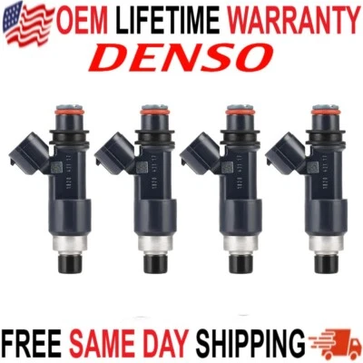 4x Inyectores de combustible OEM DENSO para Subaru Forester Legacy 11-14 2,5 L 16611-AA810 Foto 1 de 4