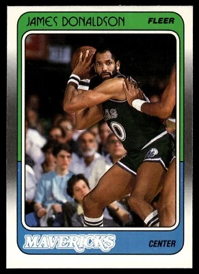 James Donaldson | 1988-89 Fleer #29 | Near Mint or Better - Image 1 of 2